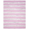 thumbnail image 1 of SAFAVIEH Montauk Cainneach Striped Cotton Area Rug, Ivory/Light Pink, 8' x 10', 1 of 6