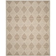 thumbnail image 1 of SAFAVIEH Montauk Caleb Geometric Diamond Cotton Area Rug, Beige, 10' x 14', 1 of 9