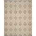 thumbnail image 1 of SAFAVIEH Montauk Caleb Geometric Diamond Cotton Area Rug, Beige, 6' x 9', 1 of 9