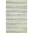 thumbnail image 1 of SAFAVIEH Montauk Candelario Geometric Cotton Area Rug, Green/Multi, 5' x 8', 1 of 8