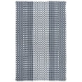 thumbnail image 1 of SAFAVIEH Montauk Cara Geometric Cotton Area Rug, Navy/Ivory, 5' x 8', 1 of 4