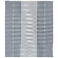 thumbnail image 1 of SAFAVIEH Montauk Cara Geometric Cotton Area Rug, Navy/Ivory, 8' x 10', 1 of 4