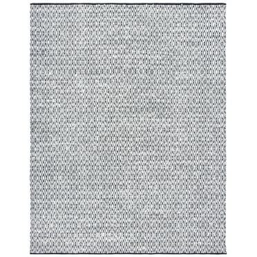 SAFAVIEH Montauk Carina Diamond Area Rug, Ivory/Black, 8' x 10'