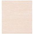 thumbnail image 1 of SAFAVIEH Montauk Carver Striped Cotton Area Rug, Red/Ivory, 6' x 6' Square, 1 of 8