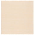 thumbnail image 1 of SAFAVIEH Montauk Cian Distressed Cotton Area Rug, Yellow/Ivory, 6' x 6' Square, 1 of 8