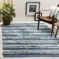 thumbnail image 1 of SAFAVIEH Montauk Coilean Striped Cotton Area Rug, Blue/Multi, 8' x 10', 1 of 8
