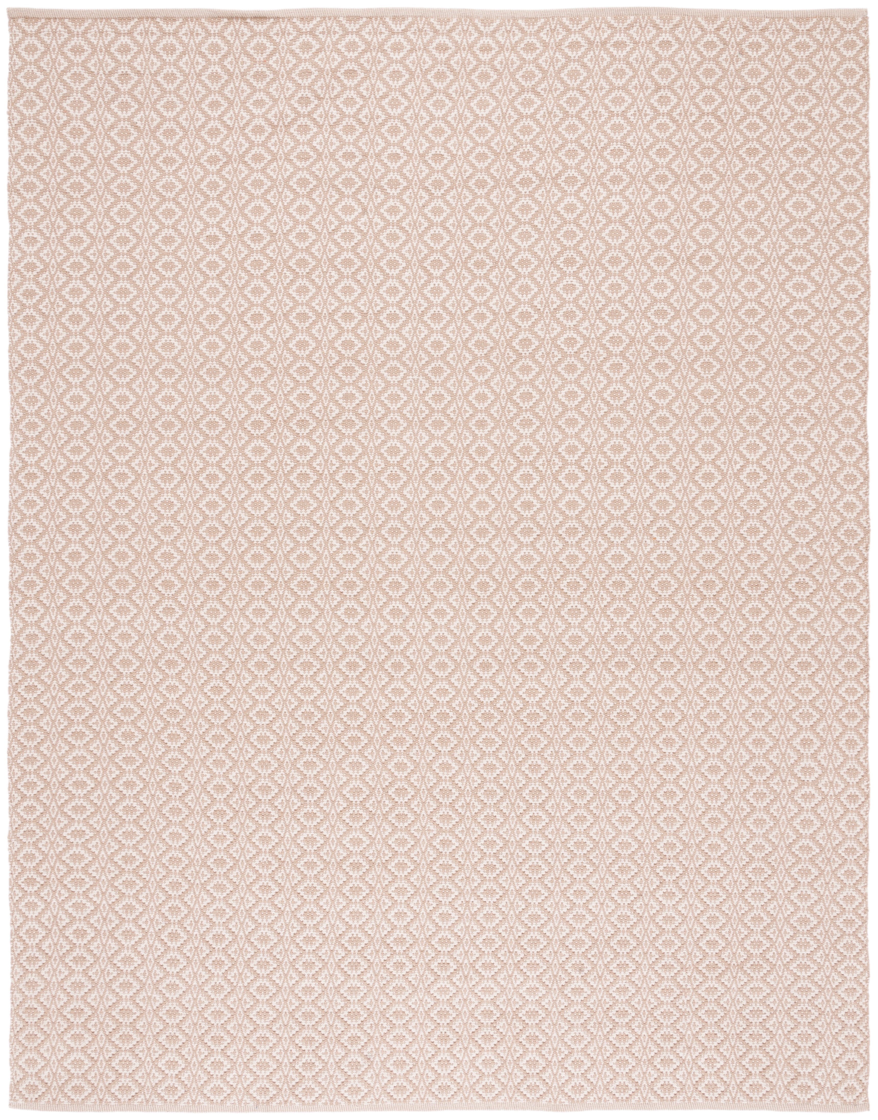 Safavieh Montauk Corrine Geometric Cotton Area Rug, Ivory/Beige, 7' x 9'