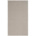 thumbnail image 1 of SAFAVIEH Montauk Corrine Geometric Cotton Area Rug, Ivory/Grey, 2'6" x 4', 1 of 6