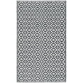 thumbnail image 1 of SAFAVIEH Montauk Corrine Geometric Cotton Area Rug, Ivory/Navy, 2' x 3', 1 of 8