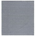 thumbnail image 1 of SAFAVIEH Montauk Corrine Geometric Cotton Area Rug, Ivory/Navy, 6' x 6' Square, 1 of 8