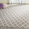 thumbnail image 1 of SAFAVIEH Montauk Crispian Geometric Quatrefoils Cotton Area Rug, Grey/Ivory, 9' x 12', 1 of 6