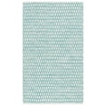 thumbnail image 1 of SAFAVIEH Montauk Crystal Geometric Cotton Area Rug, Aqua/Ivory, 2' x 3', 1 of 8