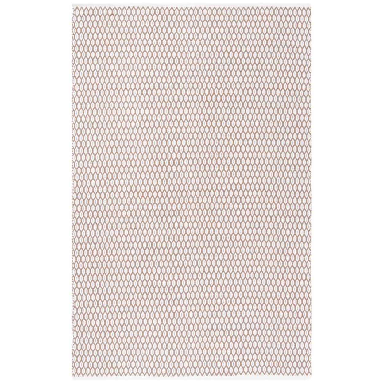 Montauk Beige and Ivory Handwoven Wool Cotton Area Rug