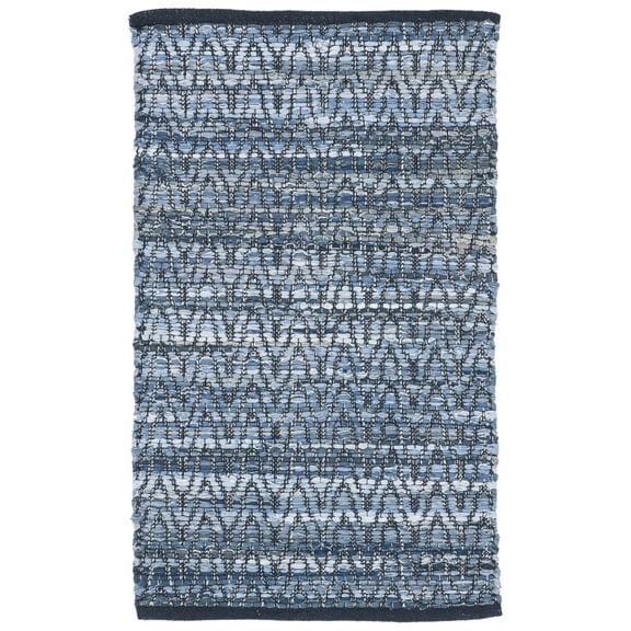 SAFAVIEH Montauk Darien Geometric Area Rug, Blue, 3' x 5'