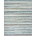 thumbnail image 1 of SAFAVIEH Montauk Darion Striped Cotton Area Rug, Aqua/Multi, 2'6" x 4', 1 of 5