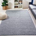 thumbnail image 1 of SAFAVIEH Montauk Derrick Geometric Striped Area Rug, Grey/Ivory, 5' x 8', 1 of 9