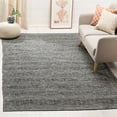 thumbnail image 1 of SAFAVIEH Montauk Devnet Geometric Cotton Area Rug, Ivory/Dark Grey, 9' x 12', 1 of 6