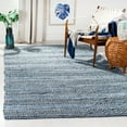 thumbnail image 1 of SAFAVIEH Montauk Diana Braided Striped Area Rug, Blue, 5' x 8', 1 of 9