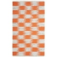 thumbnail image 1 of SAFAVIEH Montauk Eglantine Checkered Cotton Area Rug, Orange/Multi, 5' x 8', 1 of 10