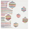 thumbnail image 1 of SAFAVIEH Montauk Gino Abstract Area Rug, Ivory/Red, 6' x 6' Square, 1 of 9