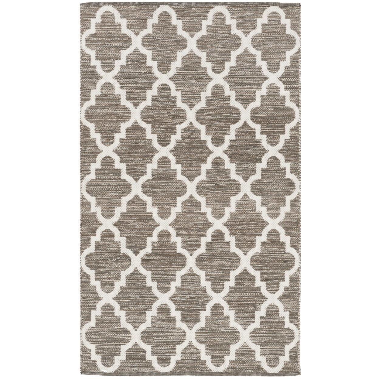 SAFAVIEH Montauk Giovanni Geometric Area Rug, Beige/Ivory, 3' x 5 ...