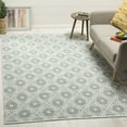 thumbnail image 1 of SAFAVIEH Montauk Gulden Geometric Area Rug, Light Green/Ivory, 8' x 10', 1 of 6