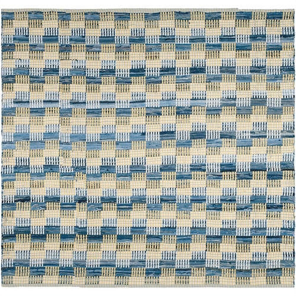 Montauk Gold and Multi Cotton Handwoven 8' x 10' Area Rug