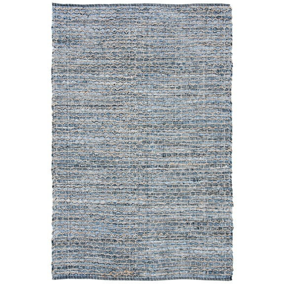 SAFAVIEH Montauk Jamaar Geometric Area Rug, Blue, 5' x 8'