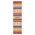 thumbnail image 1 of SAFAVIEH Montauk Jaslyn Southwestern Cotton Runner Rug, Red/Blue, 2'3" x 9', 1 of 8