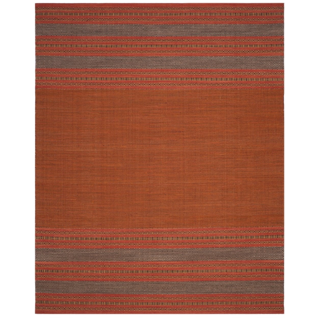 Coastal Charm Multicolor Cotton 10' x 14' Handwoven Rug