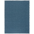 thumbnail image 1 of SAFAVIEH Montauk Jolyon Diamond Cotton Area Rug, Navy/Ivory, 8' x 10', 1 of 9