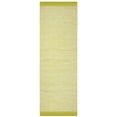 thumbnail image 1 of SAFAVIEH Montauk Justin Solid Braided Cotton Runner Rug, Olive/Green, 2'3" x 7', 1 of 5