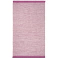 thumbnail image 1 of SAFAVIEH Montauk Justin Solid Braided Cotton Runner Rug, Pink, 2'3" x 7', 1 of 5