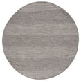 thumbnail image 1 of SAFAVIEH Montauk Karlene Geometric Cotton Area Rug, Ivory/Anthracite, 8' x 8' Round, 1 of 8