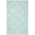 thumbnail image 1 of SAFAVIEH Montauk Katee Geometric Diamonds Area Rug, Aqua/Ivory, 5' x 8', 1 of 7
