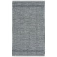 thumbnail image 1 of SAFAVIEH Montauk Kelsey Distressed Cotton Area Rug, Light Green/Black, 4' x 6', 1 of 10
