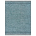 thumbnail image 1 of SAFAVIEH Montauk Kelsey Distressed Cotton Area Rug, Turquoise/Black, 8' x 10', 1 of 8