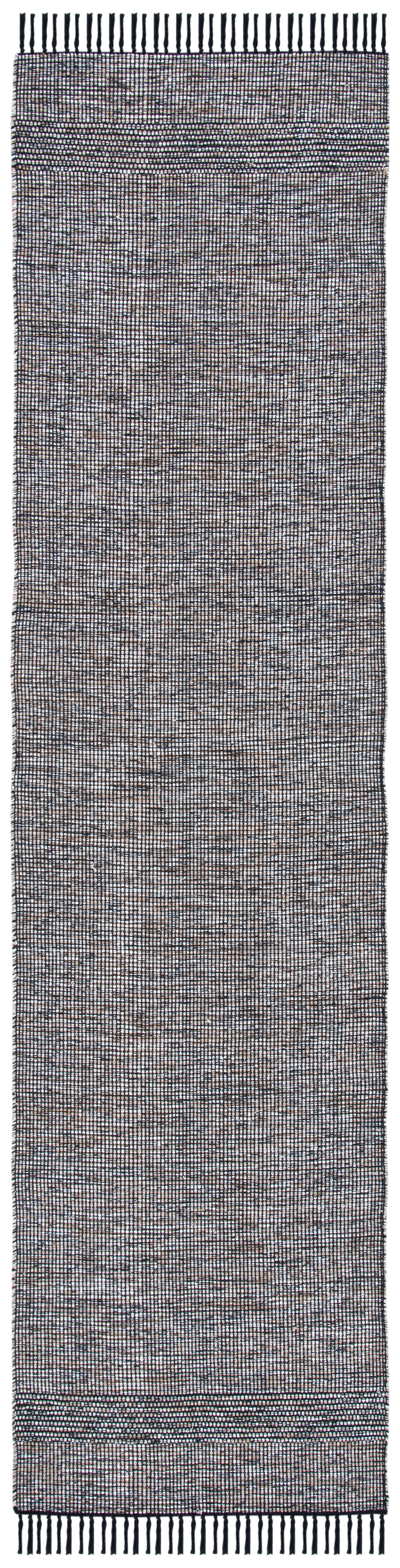SAFAVIEH Montauk Kelsey Distressed Cotton Runner Rug, Beige/Ivory, 2'3" x 9'