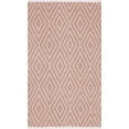 thumbnail image 1 of SAFAVIEH Montauk Kimberlyn Geometric Diamond Cotton Area Rug, Beige/Ivory, 2'3" x 3'9", 1 of 8