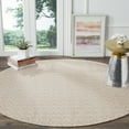 thumbnail image 1 of SAFAVIEH Montauk Lavern Geometric Cotton Area Rug, Ivory/Grey, 8' x 10', 1 of 9