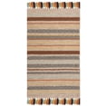thumbnail image 1 of SAFAVIEH Montauk Lorenzo Striped Cotton Area Rug, Beige/Multi, 2'6" x 4', 1 of 5
