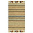 thumbnail image 1 of SAFAVIEH Montauk Lorenzo Striped Cotton Area Rug, Green/Multi, 2'6" x 4', 1 of 5