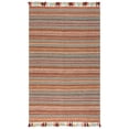 thumbnail image 1 of SAFAVIEH Montauk Lorenzo Geometric Cotton Area Rug, Rust/Multi, 3' x 5', 1 of 11