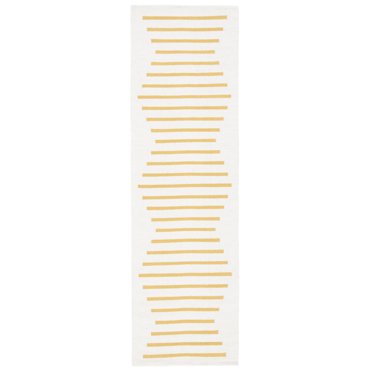 SAFAVIEH Abstract Anderson Plaid Area Rug, Ivory/Gold, 8' x 10 ...