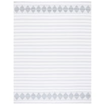 SAFAVIEH Montauk MTK708J Handwoven Aqua / Ivory Rug