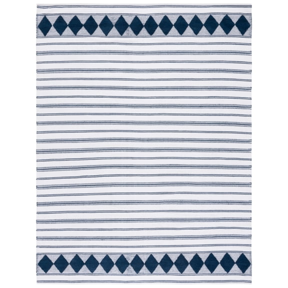 SAFAVIEH Montauk MTK708N Handwoven Navy / Ivory Rug