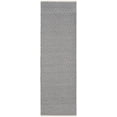 thumbnail image 1 of SAFAVIEH Montauk Nazca Geometric Cotton Runner Rug, Ivory/Navy, 2'3" x 16', 1 of 8