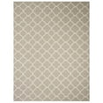 thumbnail image 1 of SAFAVIEH Montauk Nelson Geometric Cotton Area Rug, Grey/Ivory, 3' x 5', 1 of 10