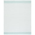thumbnail image 1 of SAFAVIEH Montauk Nuala Abstract Dots Cotton Area Rug, Aqua/Ivory, 8' x 10', 1 of 5