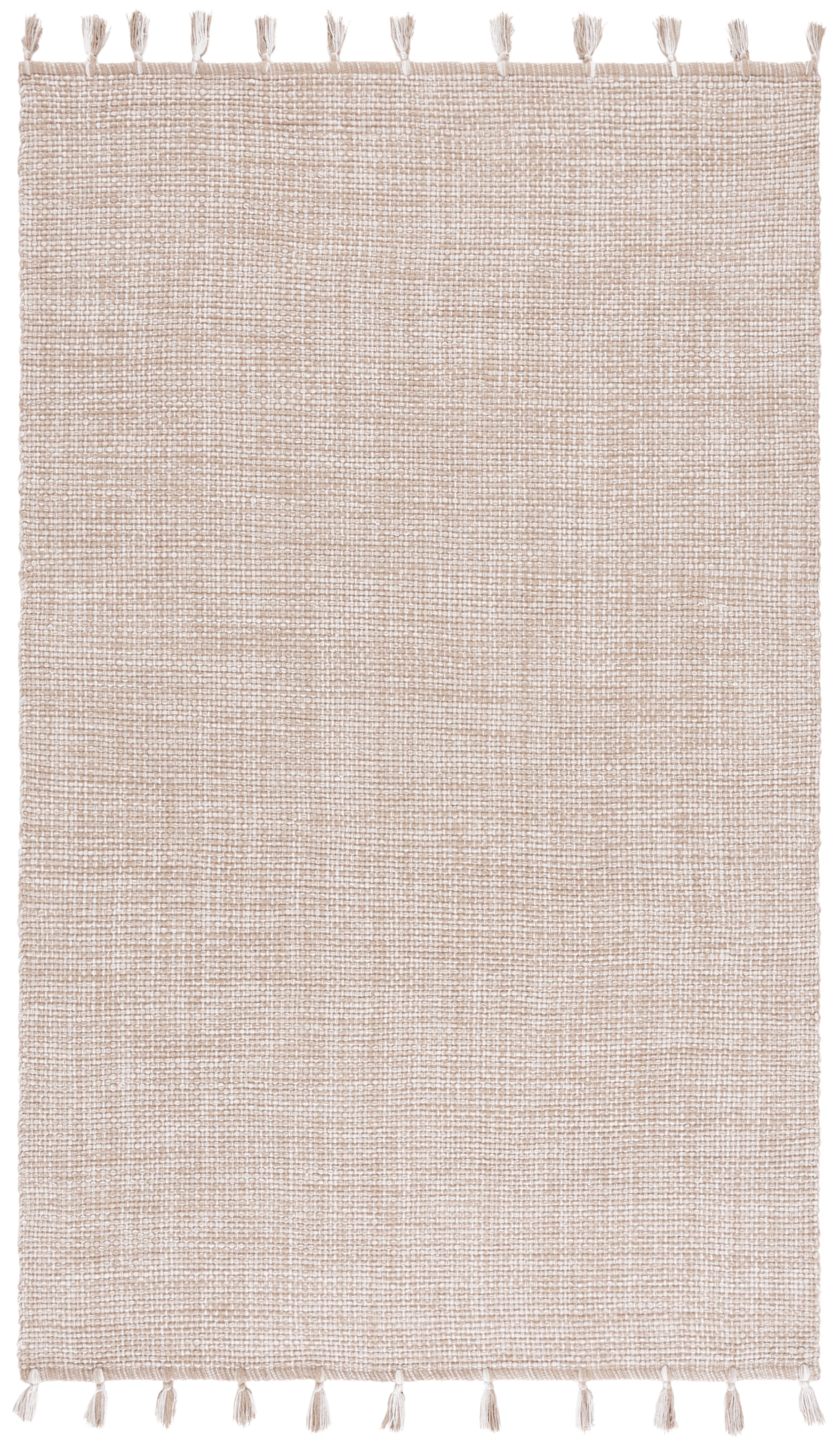 SAFAVIEH Montauk Ombre Solid Area Rug, Beige, 5' x 8'